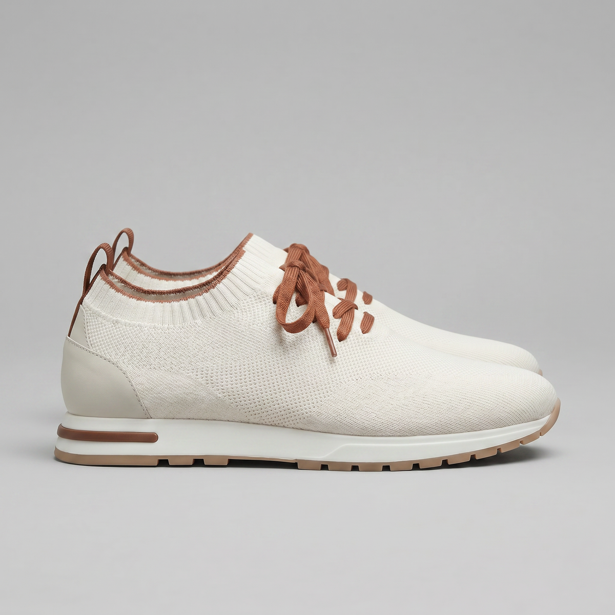 MAXENCE - sneakers tricot à lacets pour homme