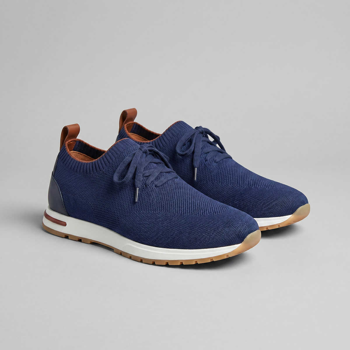 MAXENCE - sneakers tricot à lacets pour homme