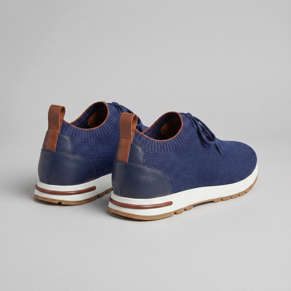 MAXENCE - sneakers tricot à lacets pour homme