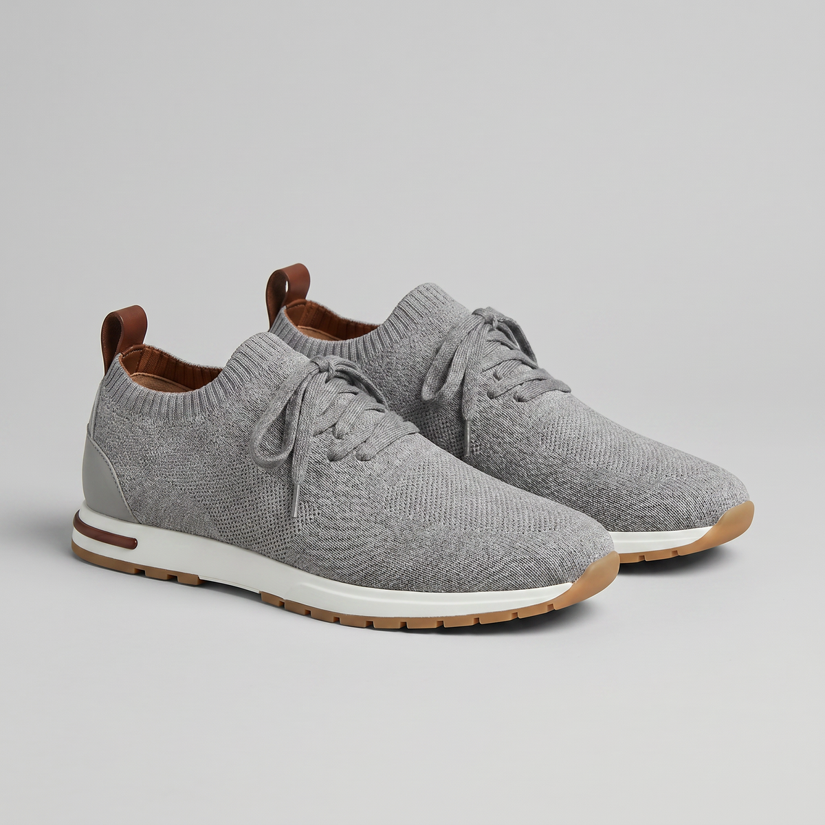 MAXENCE - sneakers tricot à lacets pour homme