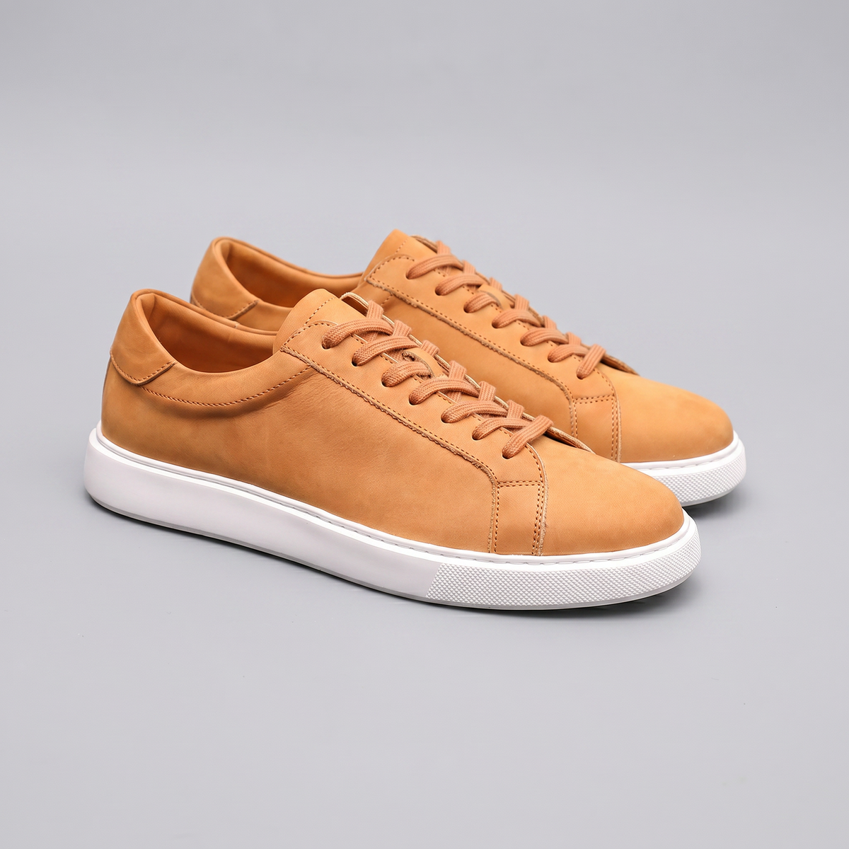 THÉO - sneakers basses façon suède pour homme