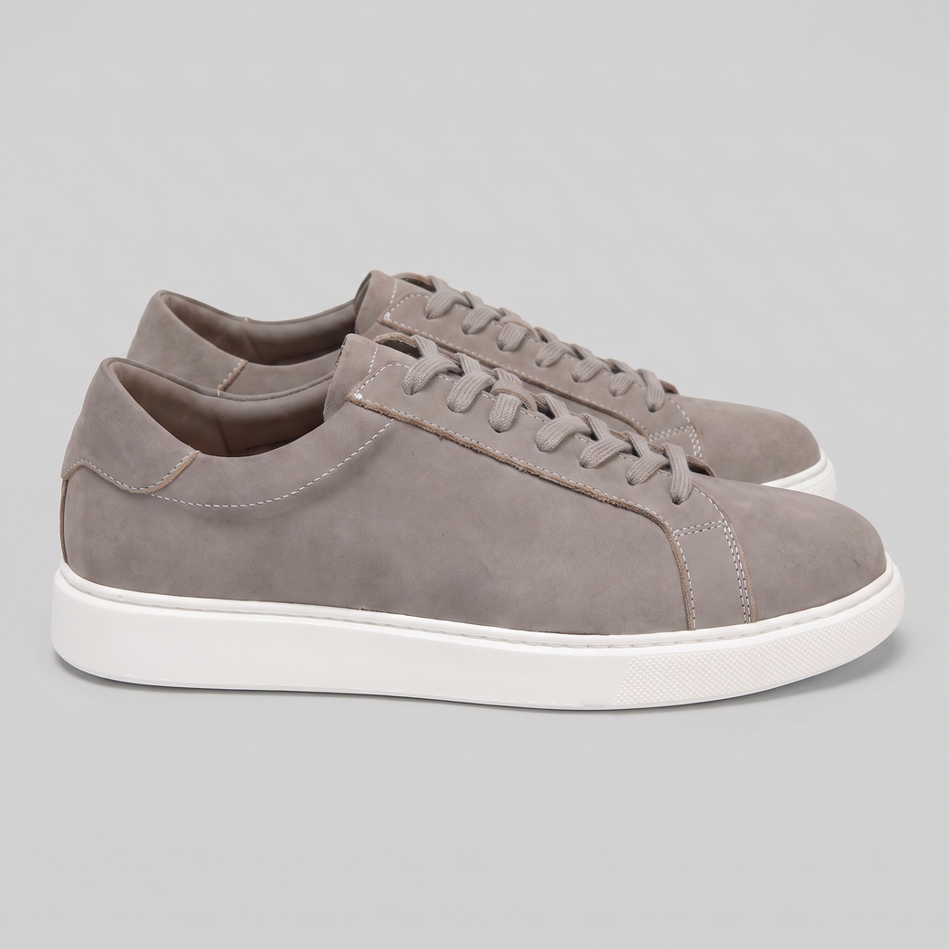 THÉO - sneakers basses façon suède pour homme