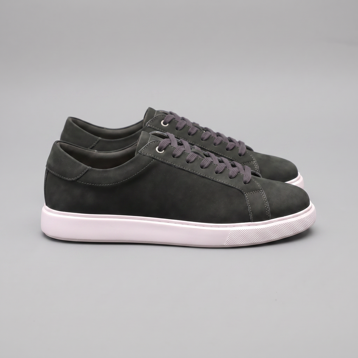 THÉO - sneakers basses façon suède pour homme