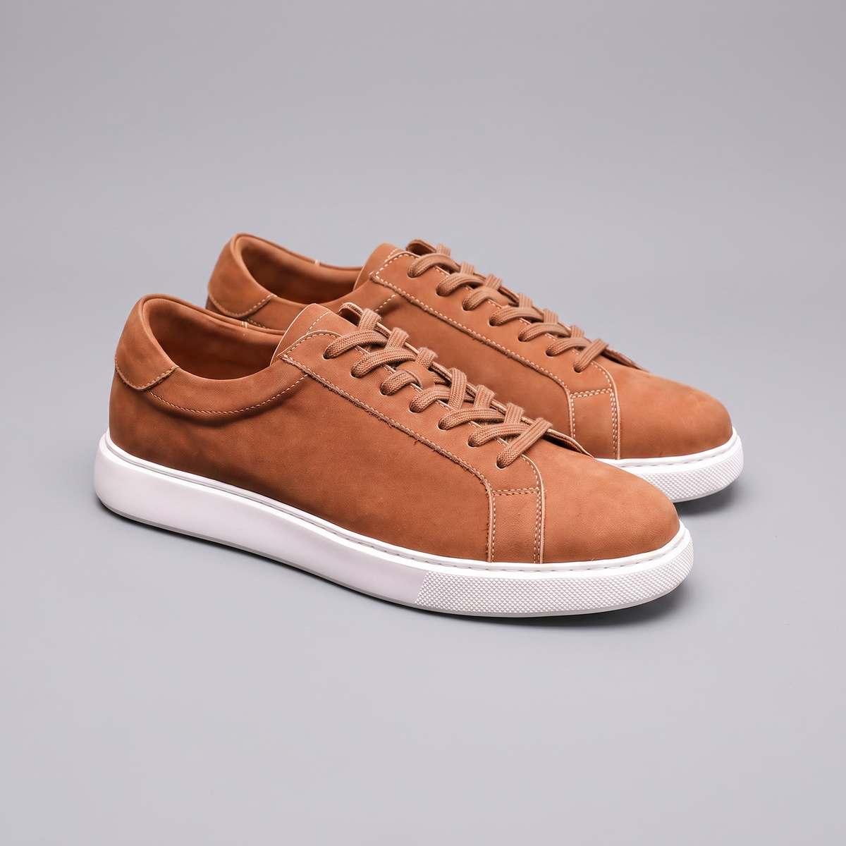 THÉO - sneakers basses façon suède pour homme