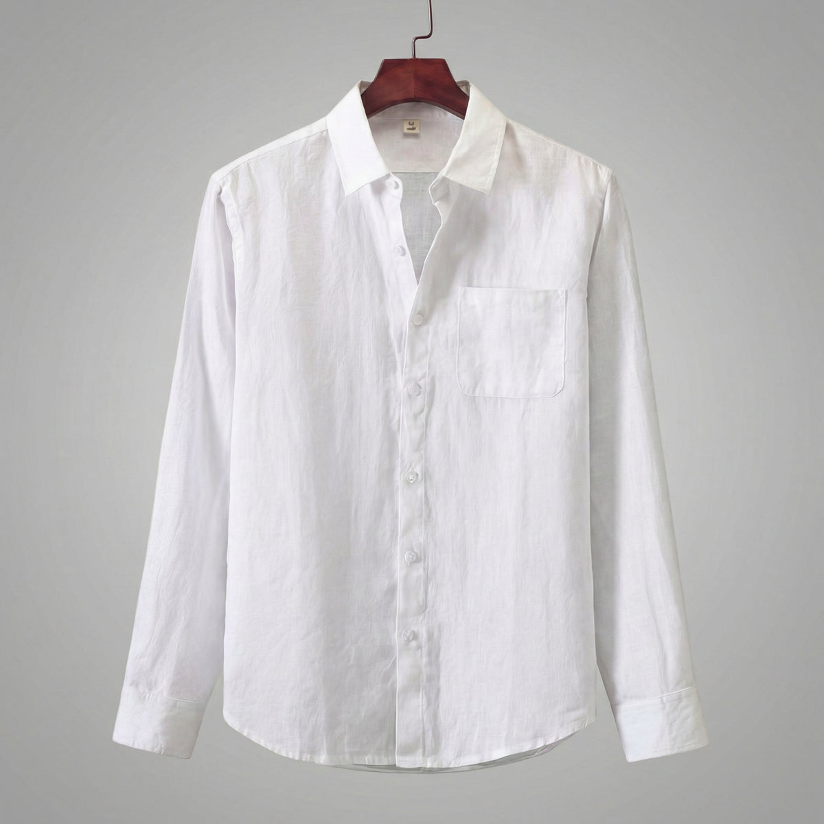MARIUS - chemise en lin poche poitrine pour homme