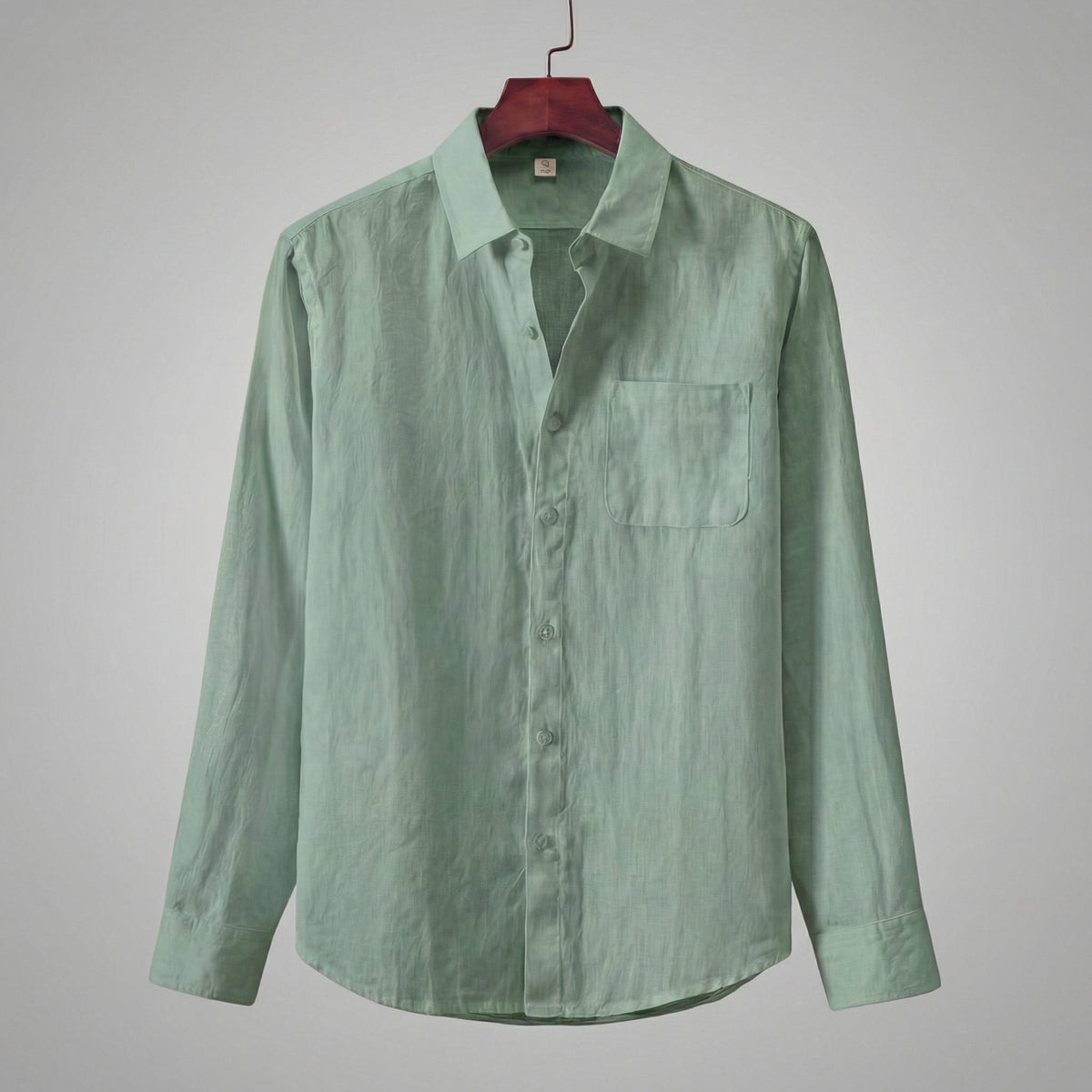 MARIUS - chemise en lin poche poitrine pour homme
