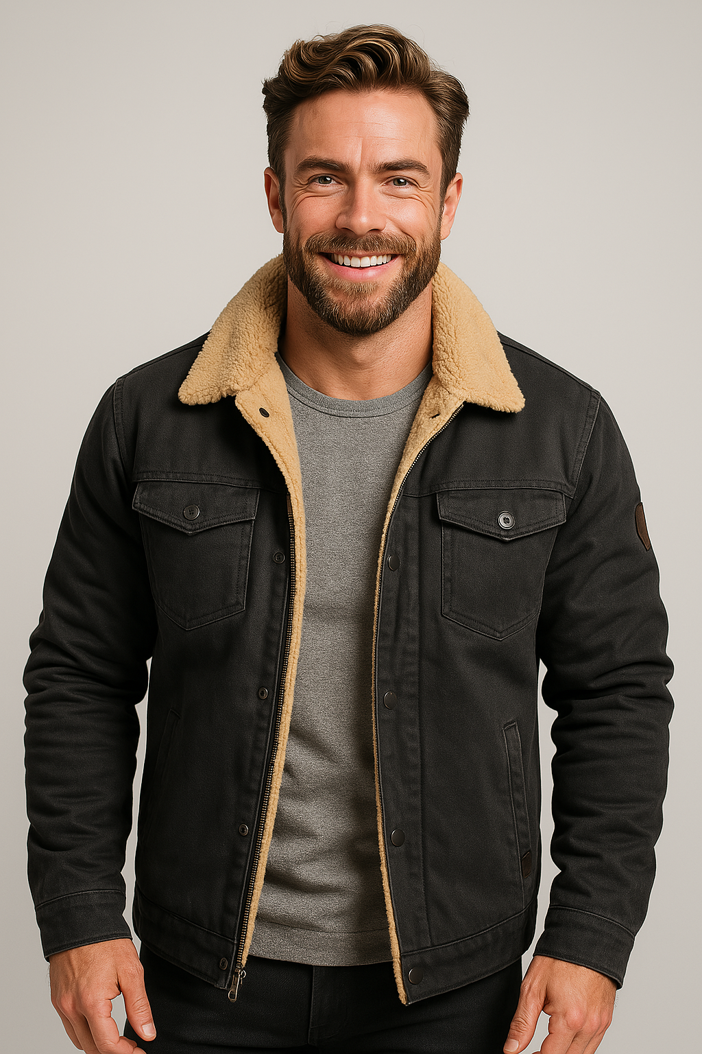 GAUTHIER - veste doublée à poches poitrine pour homme