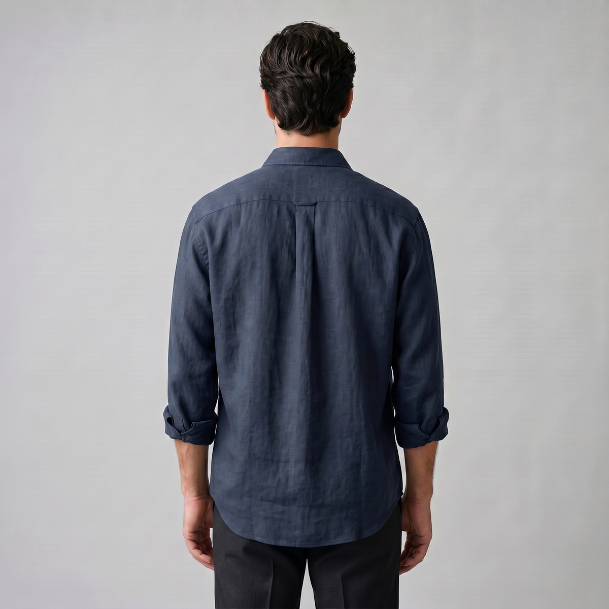 BASTIEN - chemise oversized col pointe pour homme