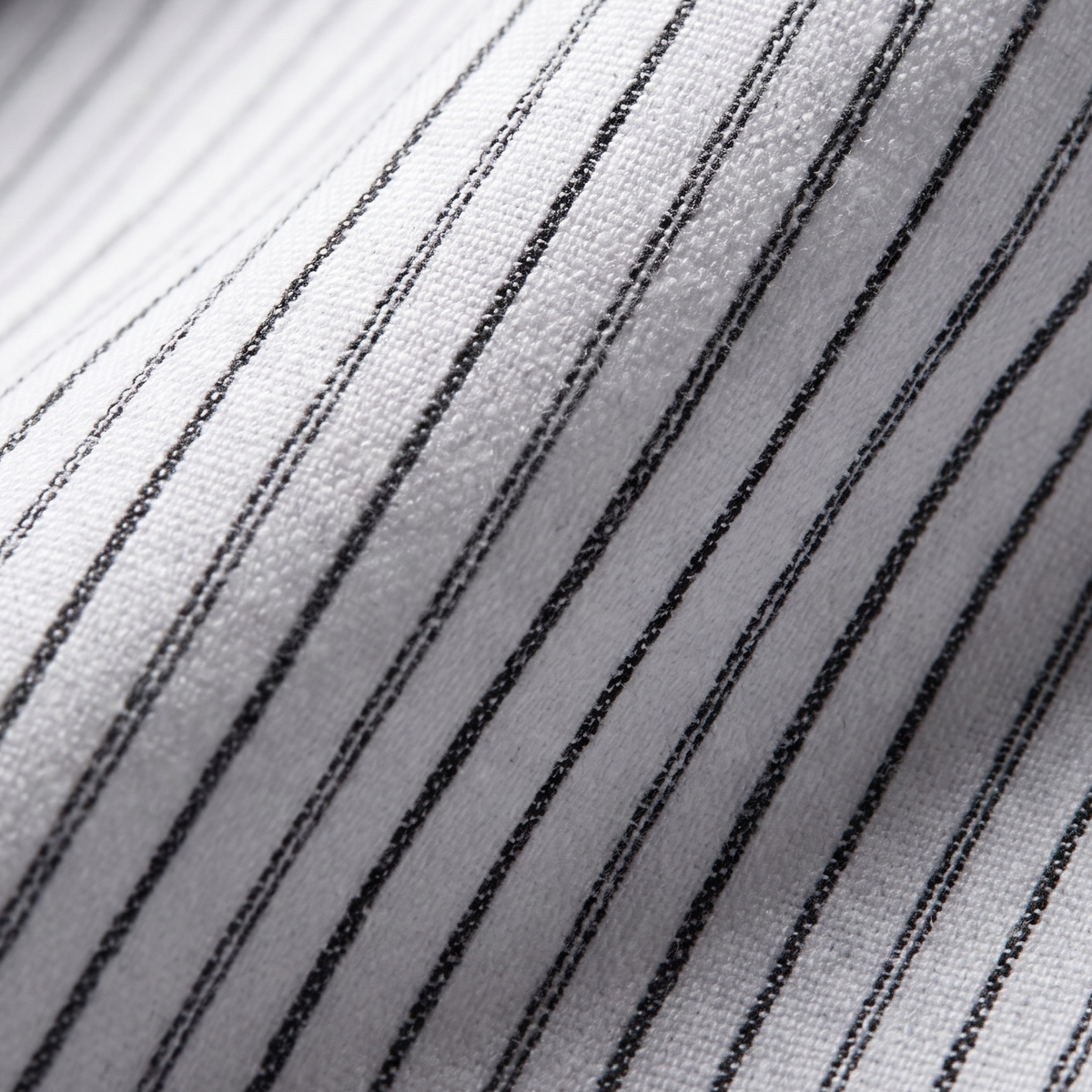 VALENTIN - chemise rayée col italien pour homme