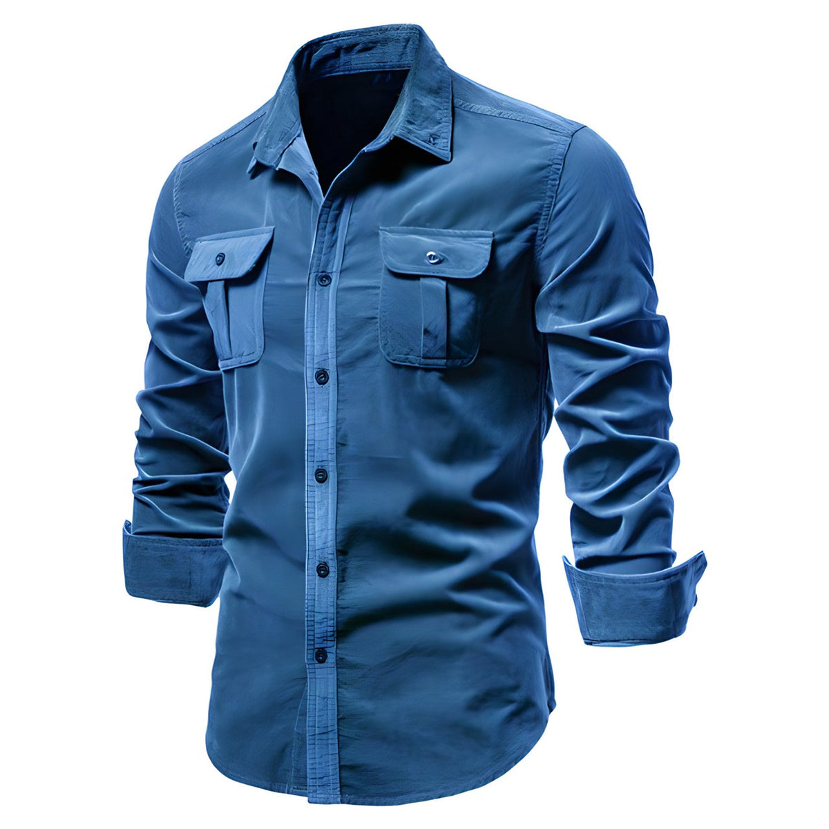GUILLAUME - chemise deux poches poitrine pour homme