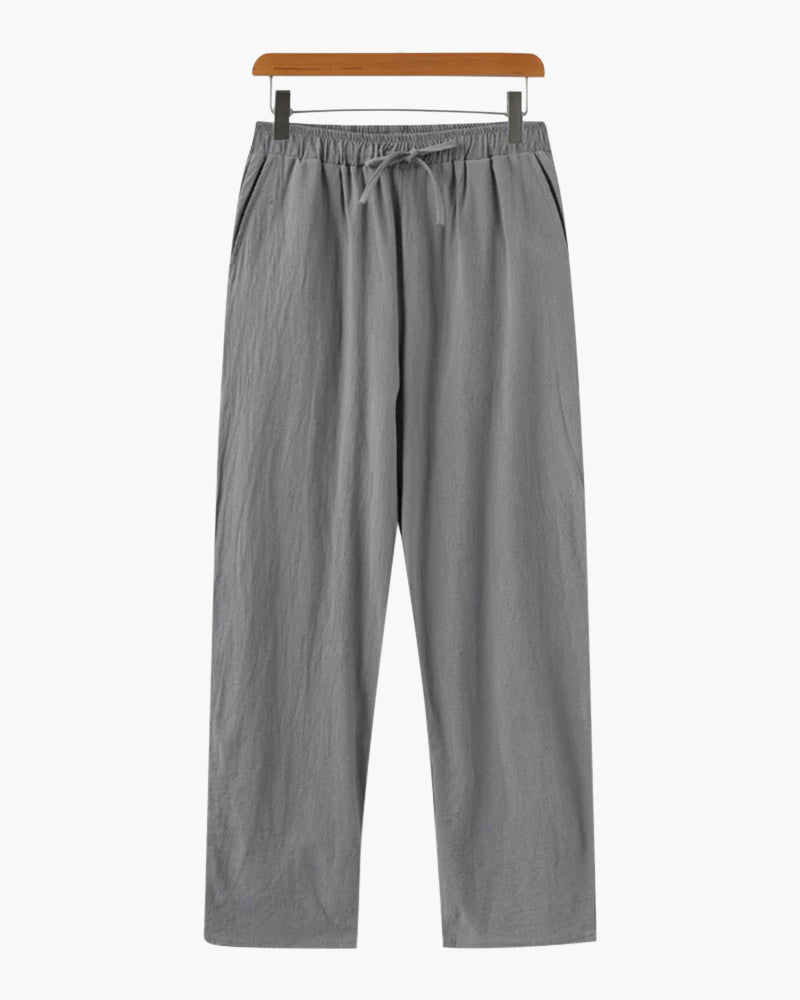 ROMAIN - pantalon oversized en lin pour homme