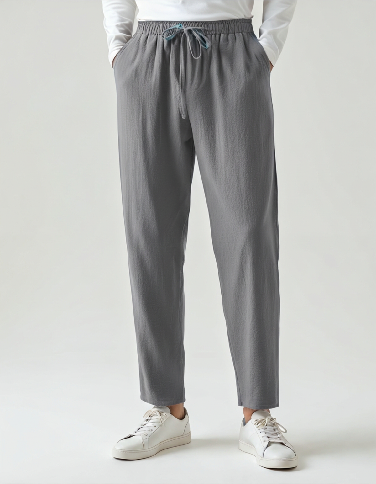 ROMAIN - pantalon oversized en lin pour homme