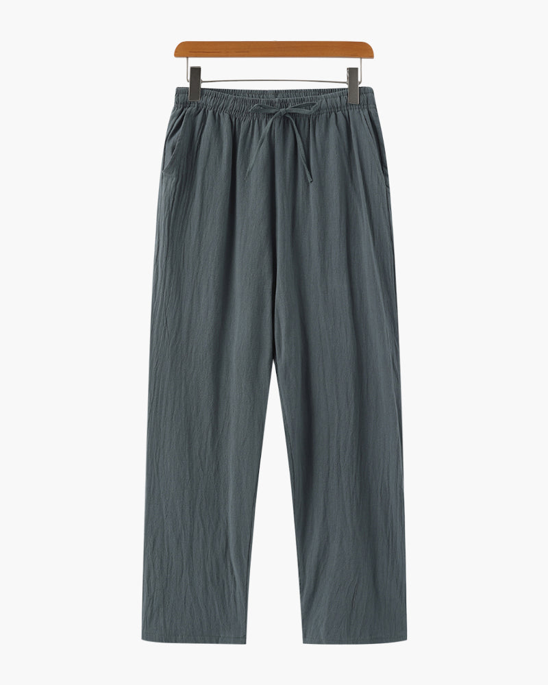ROMAIN - pantalon oversized en lin pour homme