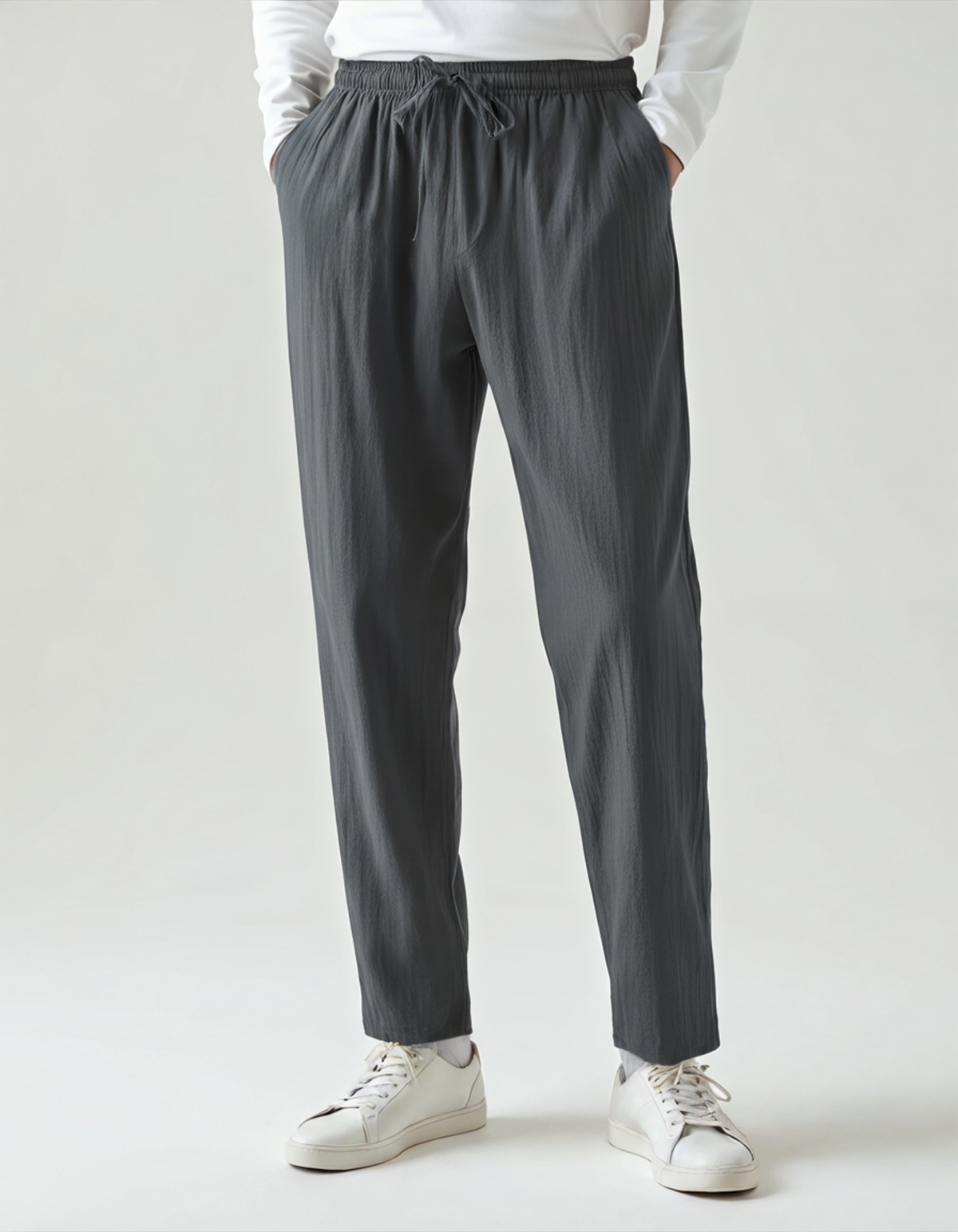 ROMAIN - pantalon oversized en lin pour homme