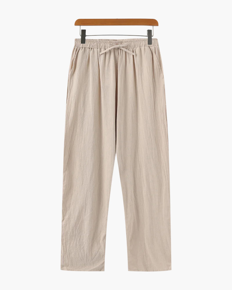 ROMAIN - pantalon oversized en lin pour homme