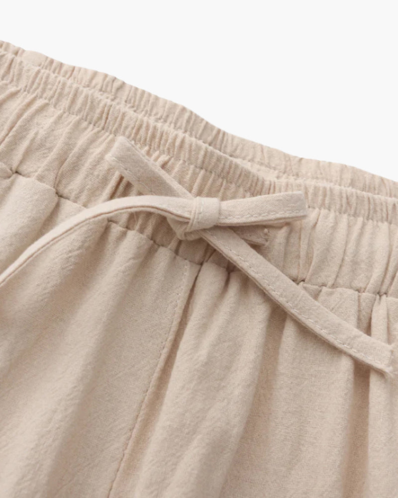 ROMAIN - pantalon oversized en lin pour homme