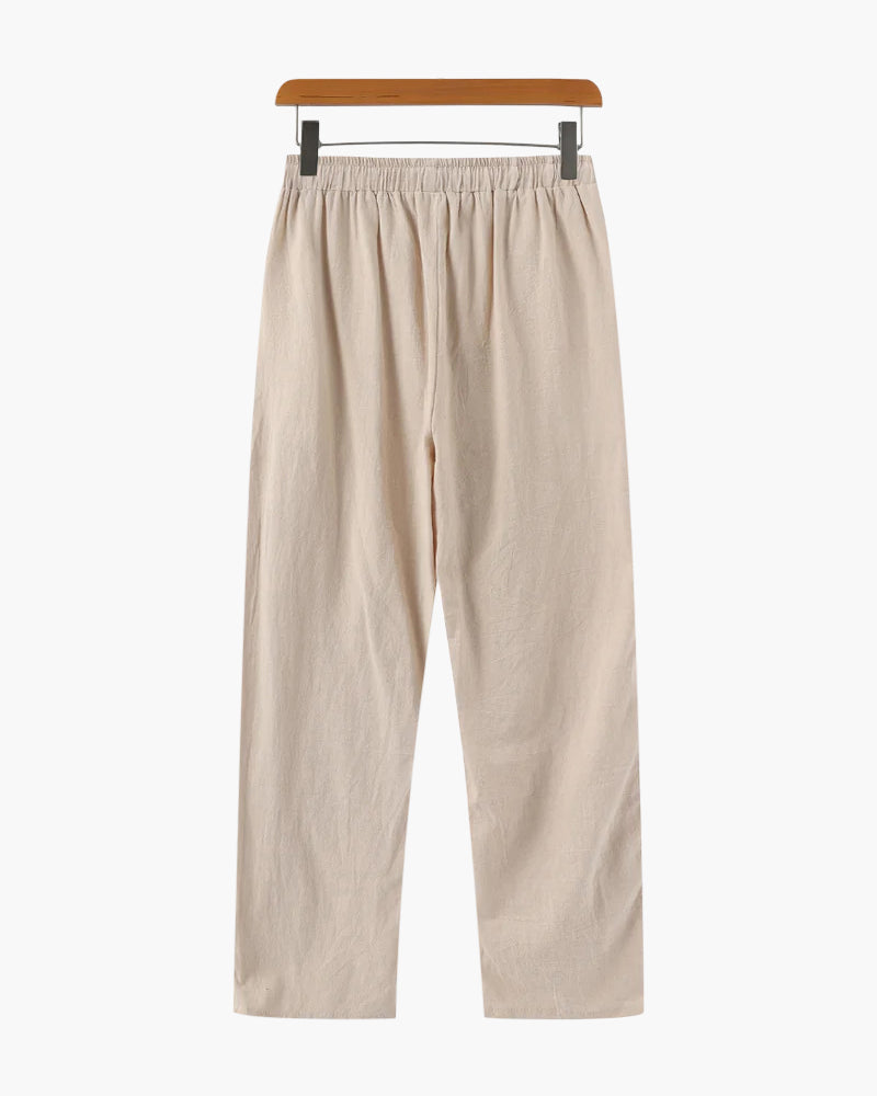 ROMAIN - pantalon oversized en lin pour homme