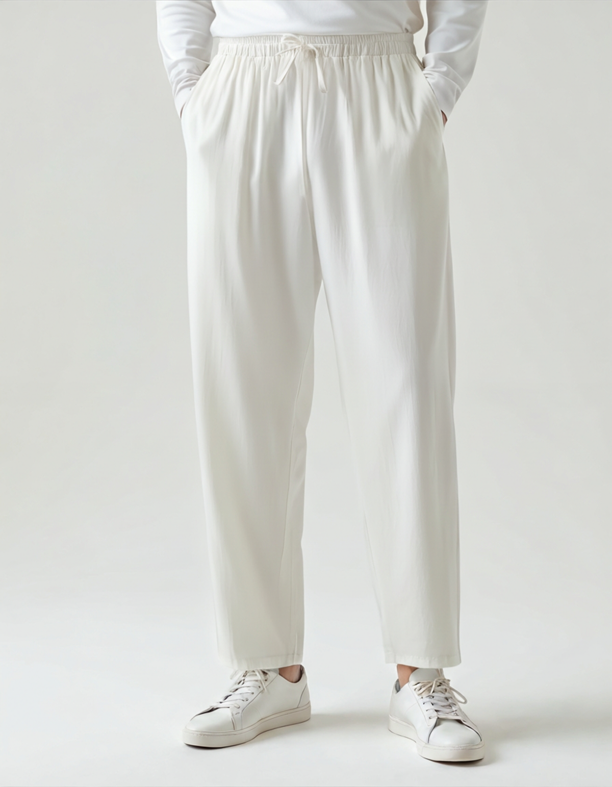 ROMAIN - pantalon oversized en lin pour homme