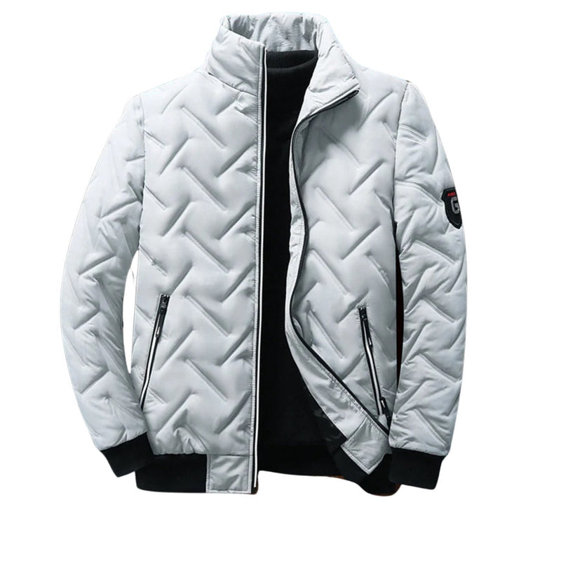 JOSSELIN - doudoune matelassée motif géométrique pour homme