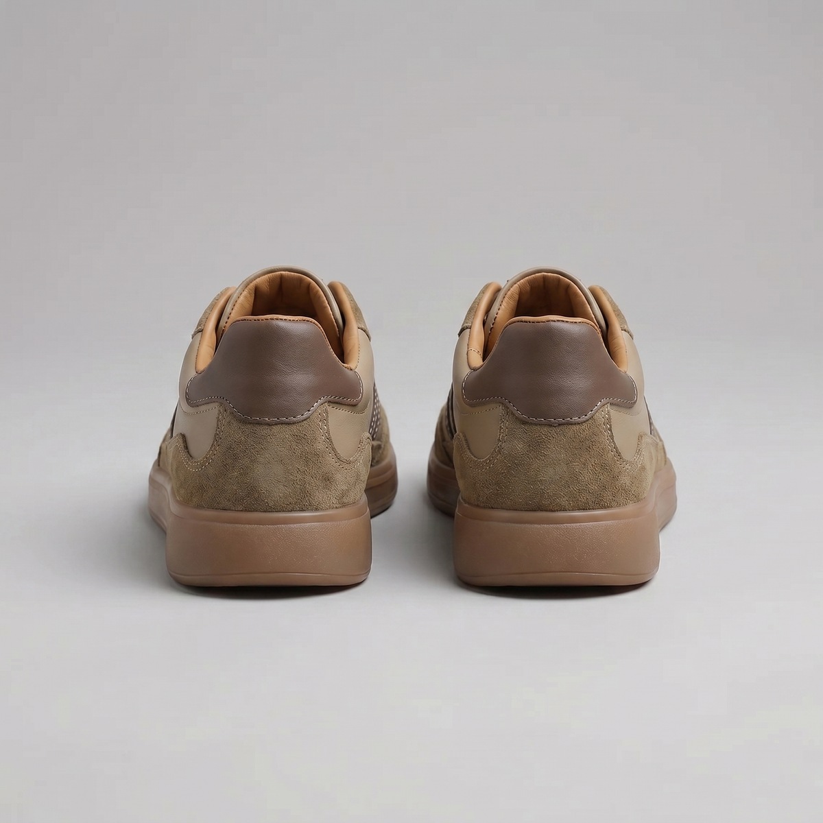 CORENTIN - sneakers rétro en cuir pour homme