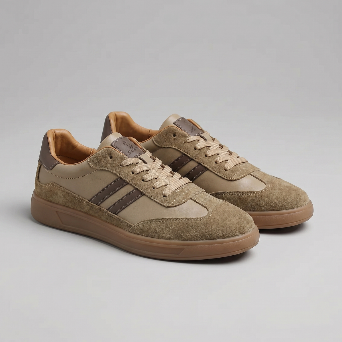 CORENTIN - sneakers rétro en cuir pour homme