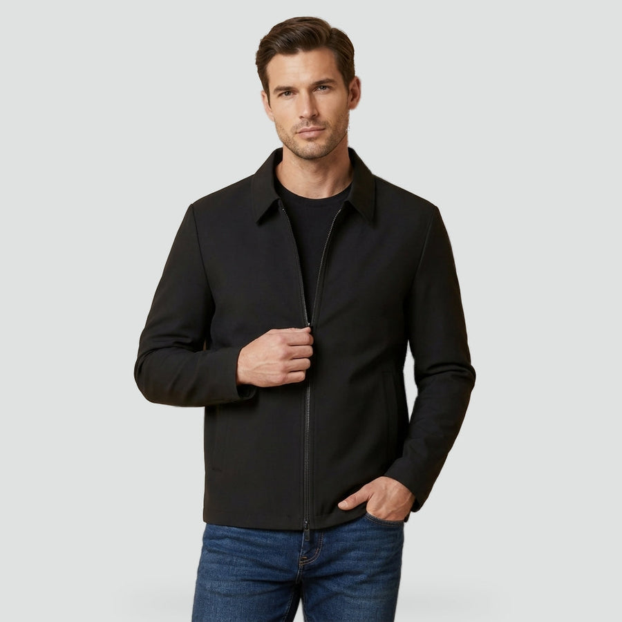RENAUD - veste courte au col classique pour homme