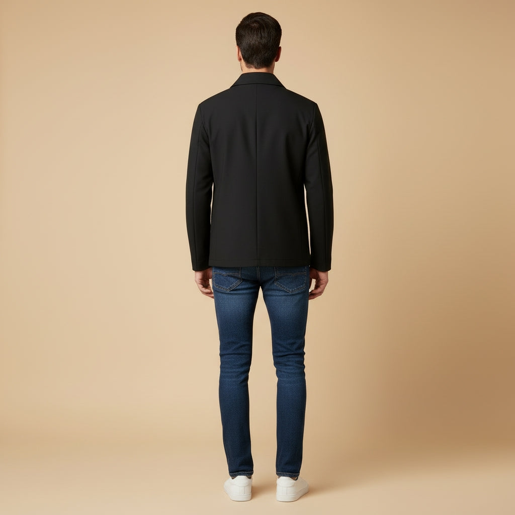 RENAUD - veste courte au col classique pour homme