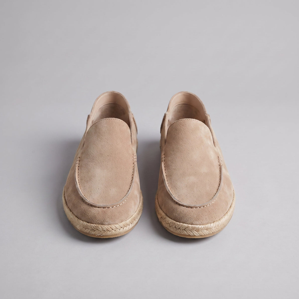 GASPARD - mocassins espadrilles en suède pour homme