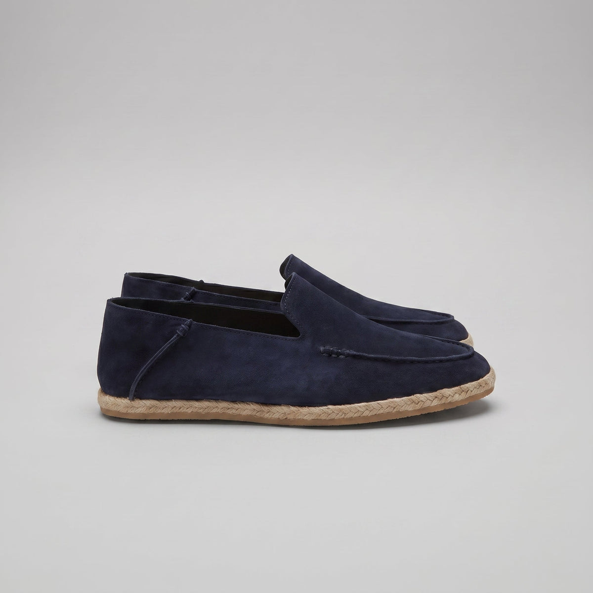 GASPARD - mocassins espadrilles en suède pour homme