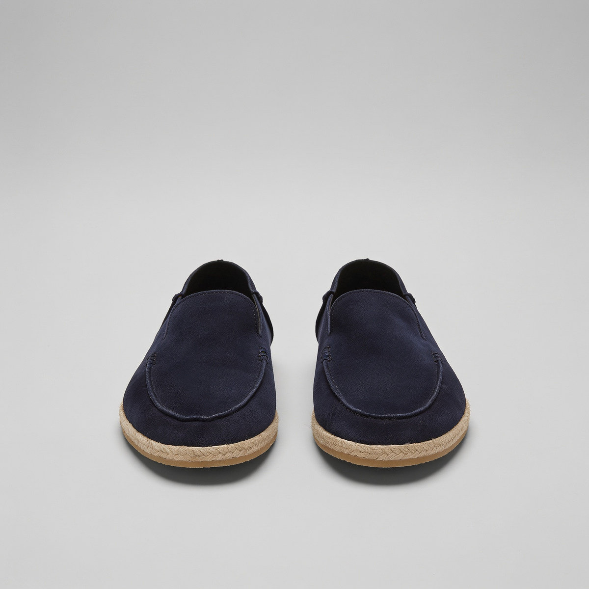 GASPARD - mocassins espadrilles en suède pour homme
