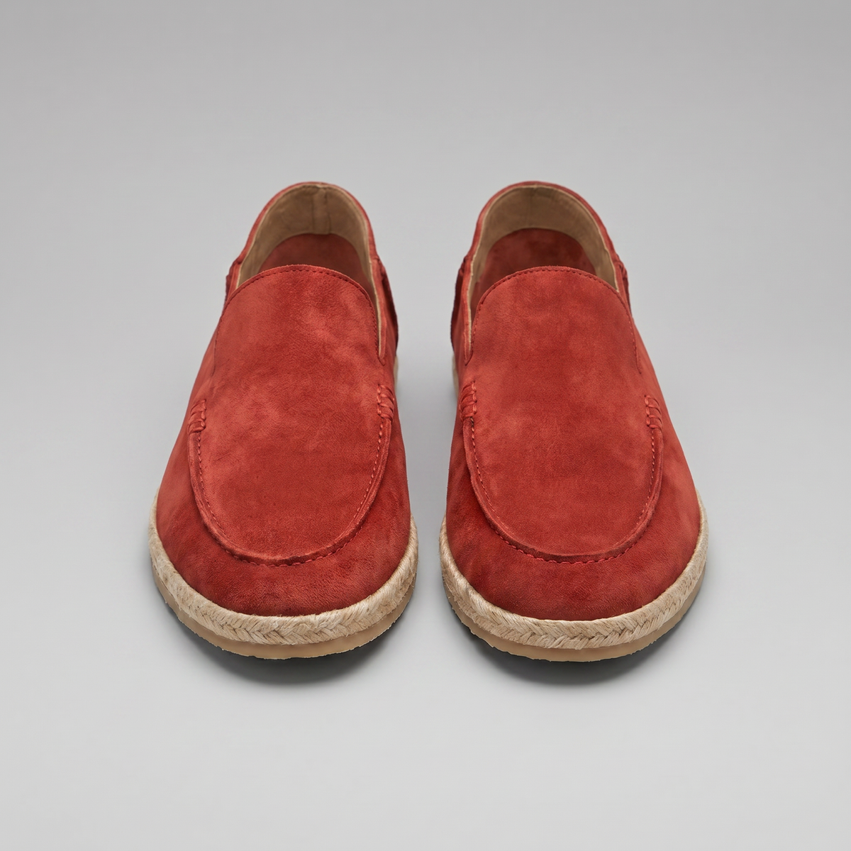 GASPARD - mocassins espadrilles en suède pour homme