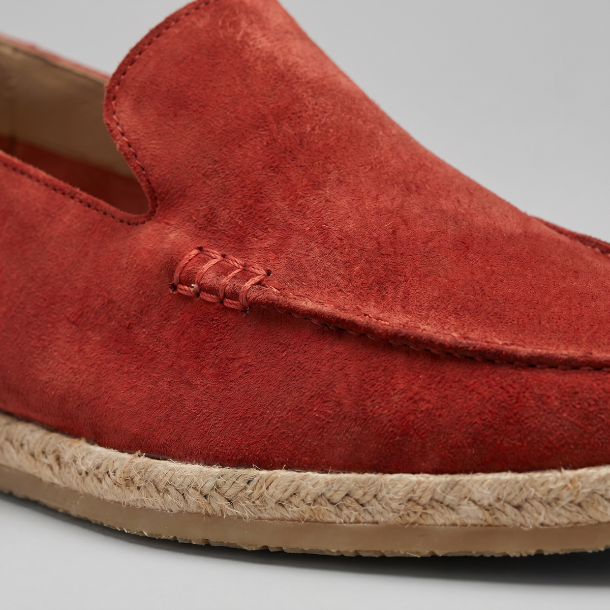 GASPARD - mocassins espadrilles en suède pour homme