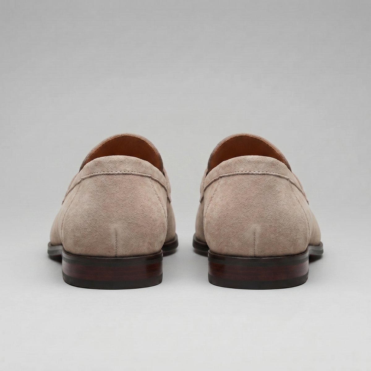 TIMOTHÉE - mocassins penny façon suède pour homme