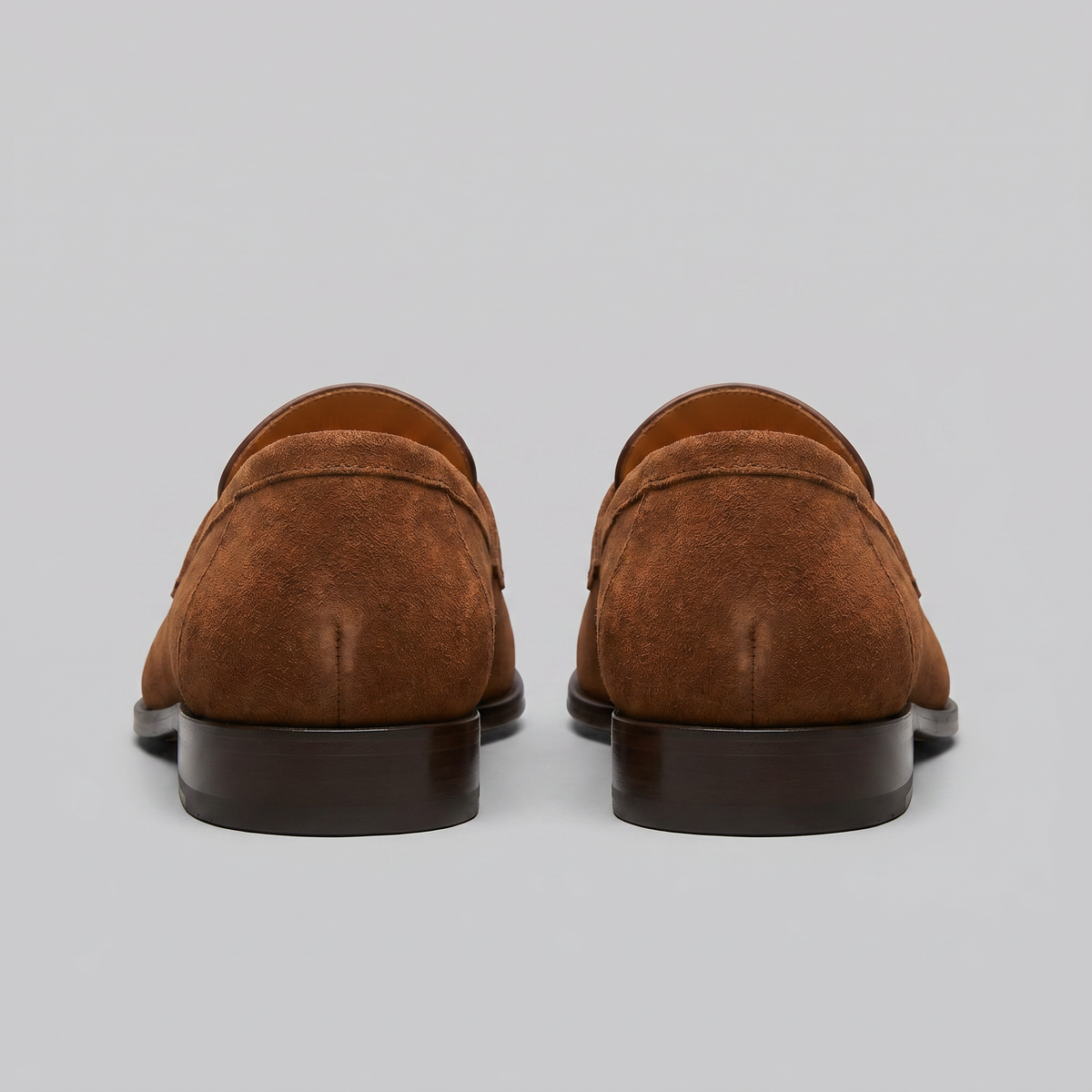 TIMOTHÉE - mocassins penny façon suède pour homme