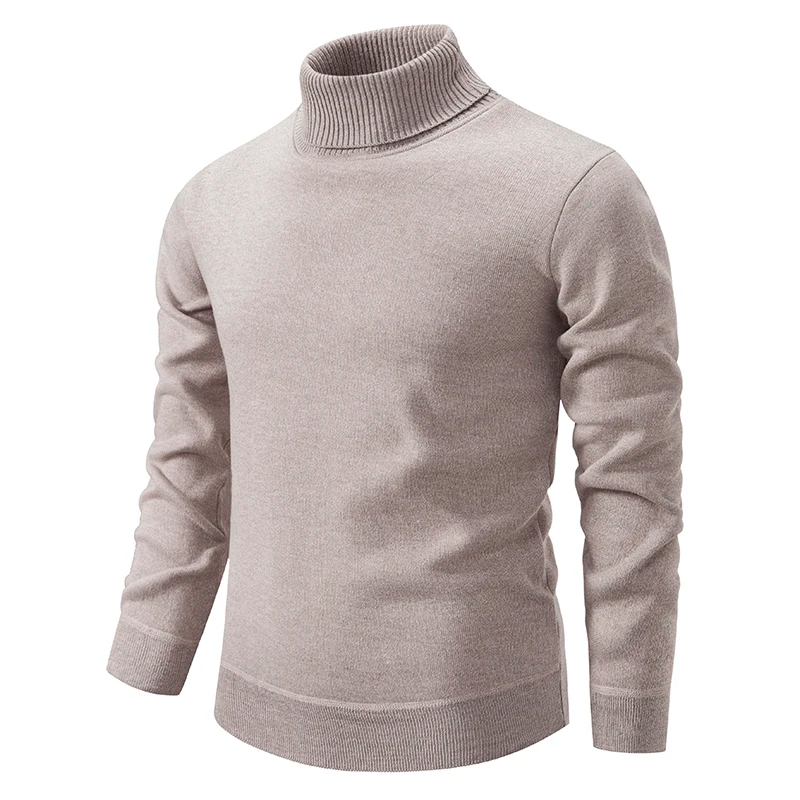 MAURICE - pull col roulé slim fit pour homme