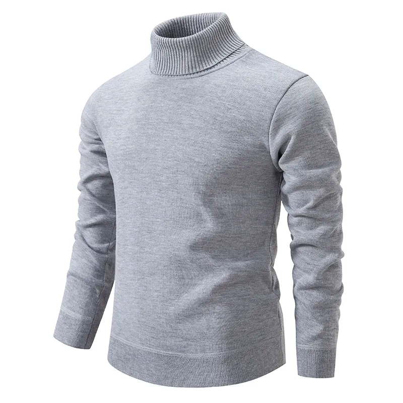 MAURICE - pull col roulé slim fit pour homme