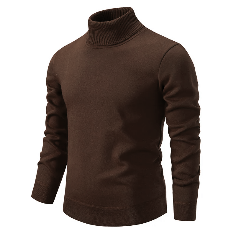 MAURICE - pull col roulé slim fit pour homme