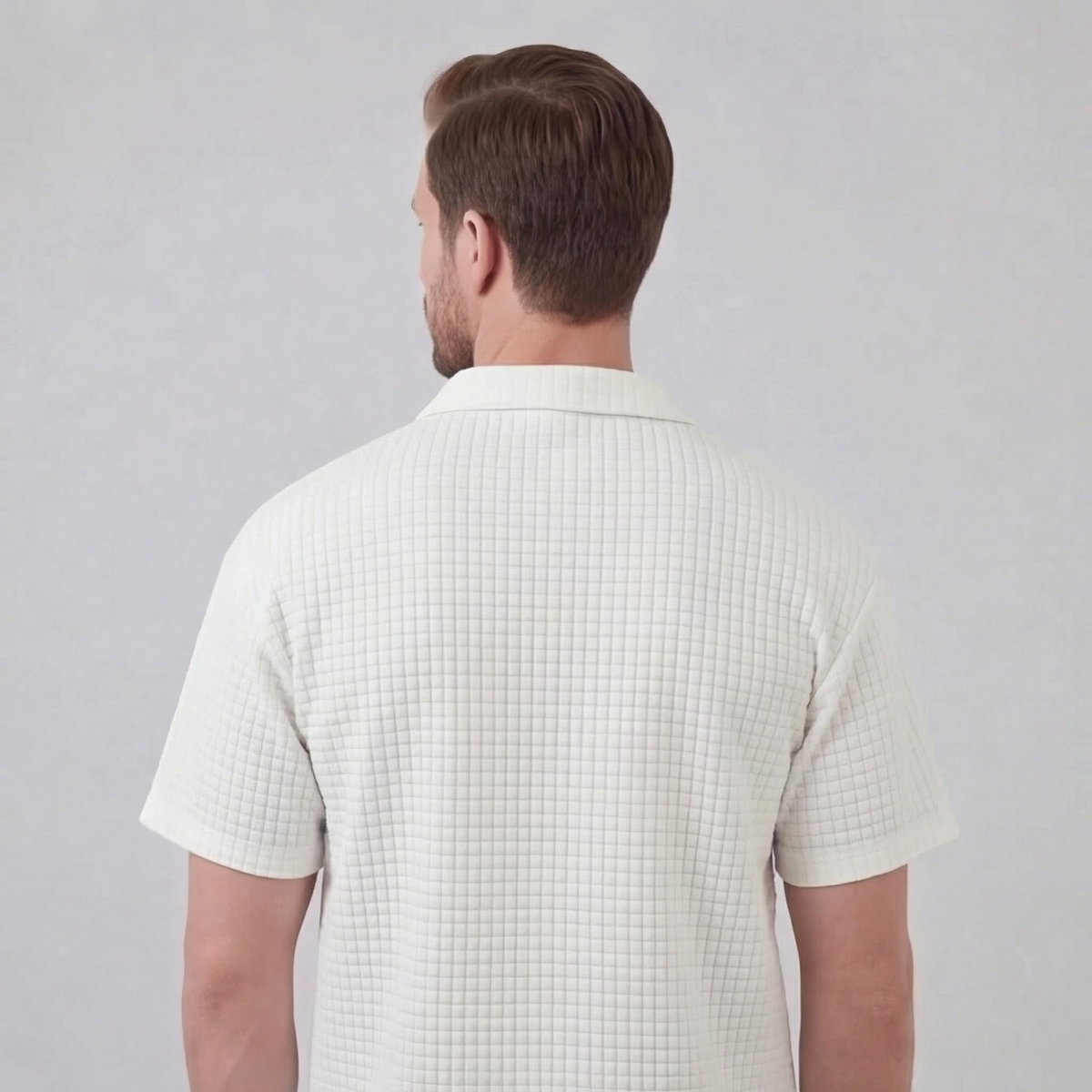 GRÉGOIRE - ensemble polo demi-zip et short pour homme