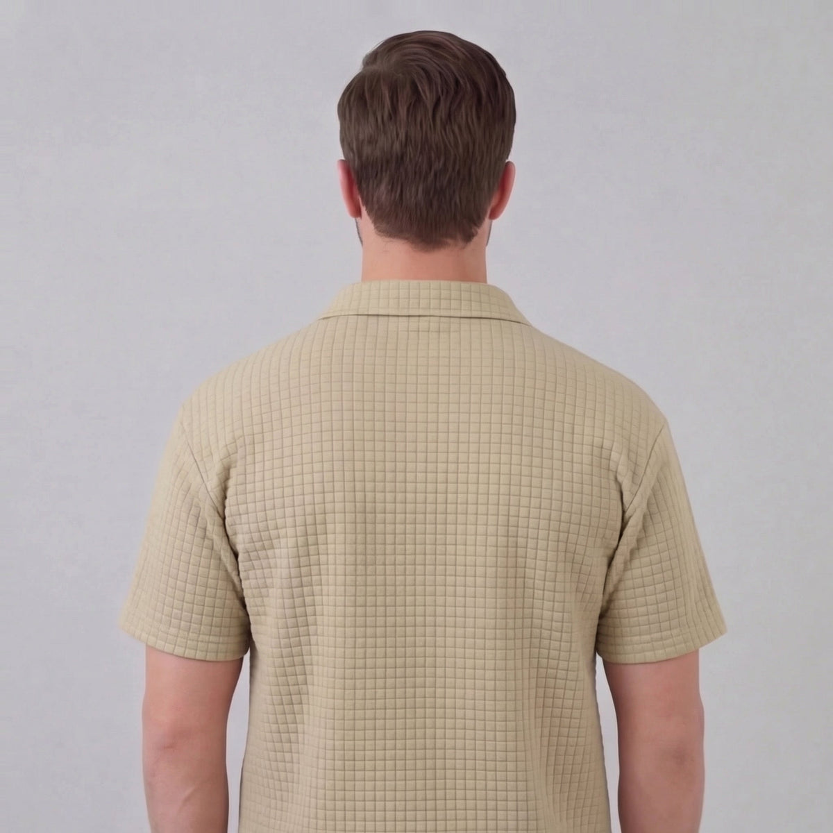 GRÉGOIRE - ensemble polo demi-zip et short pour homme