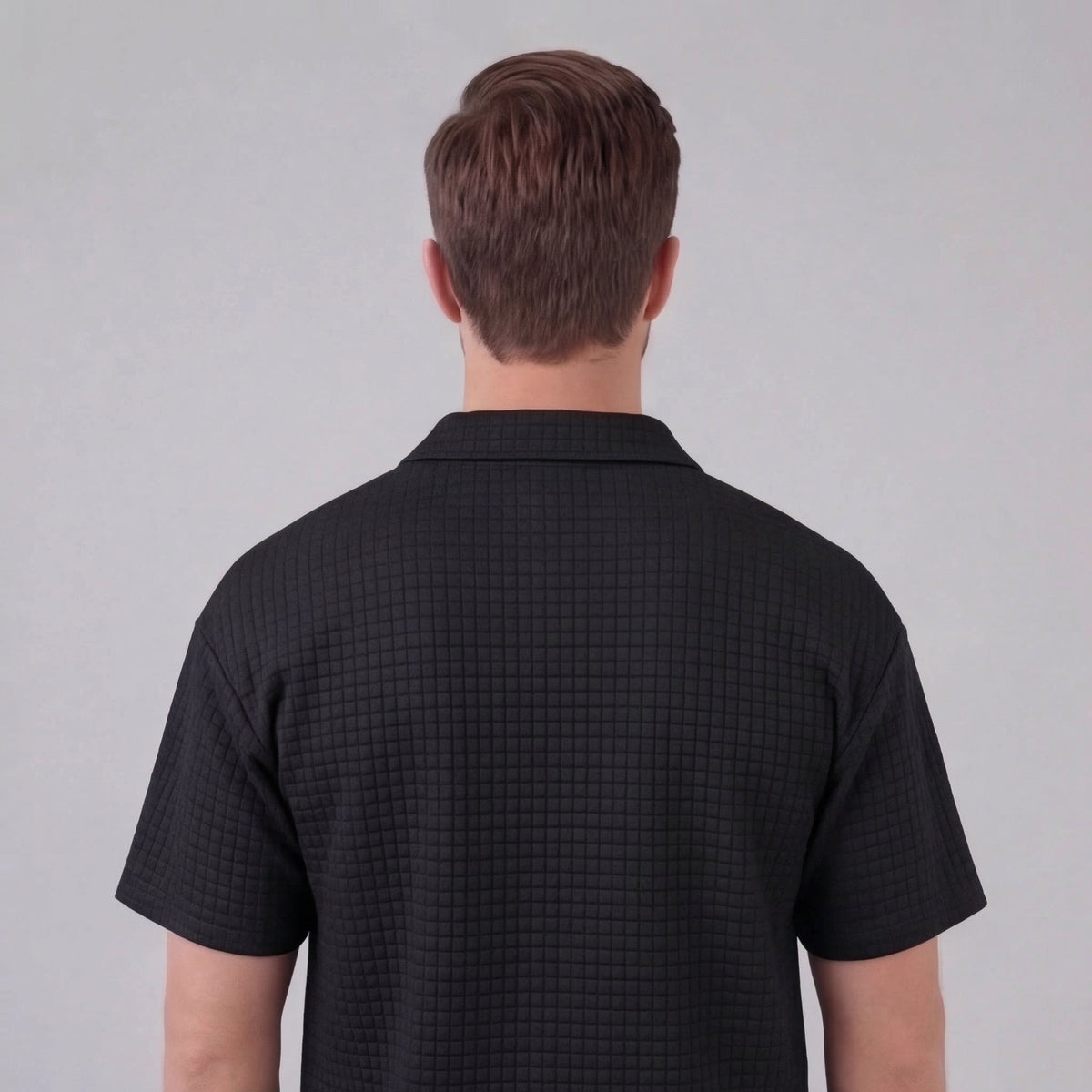 GRÉGOIRE - ensemble polo demi-zip et short pour homme