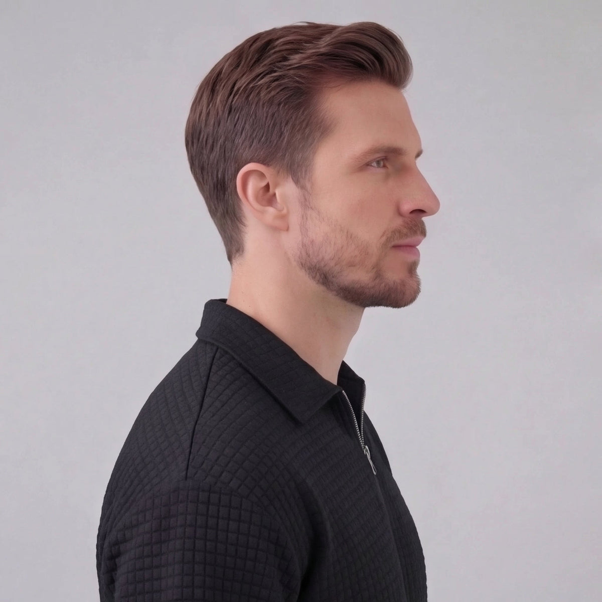 GRÉGOIRE - ensemble polo demi-zip et short pour homme